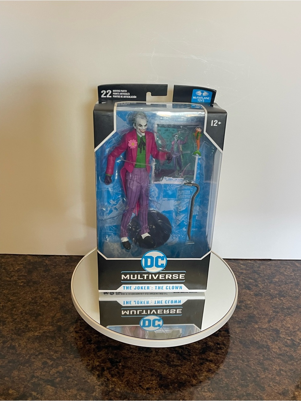 DC Multiverse Joker Figure in Purple, Green & Pink Ensemble
